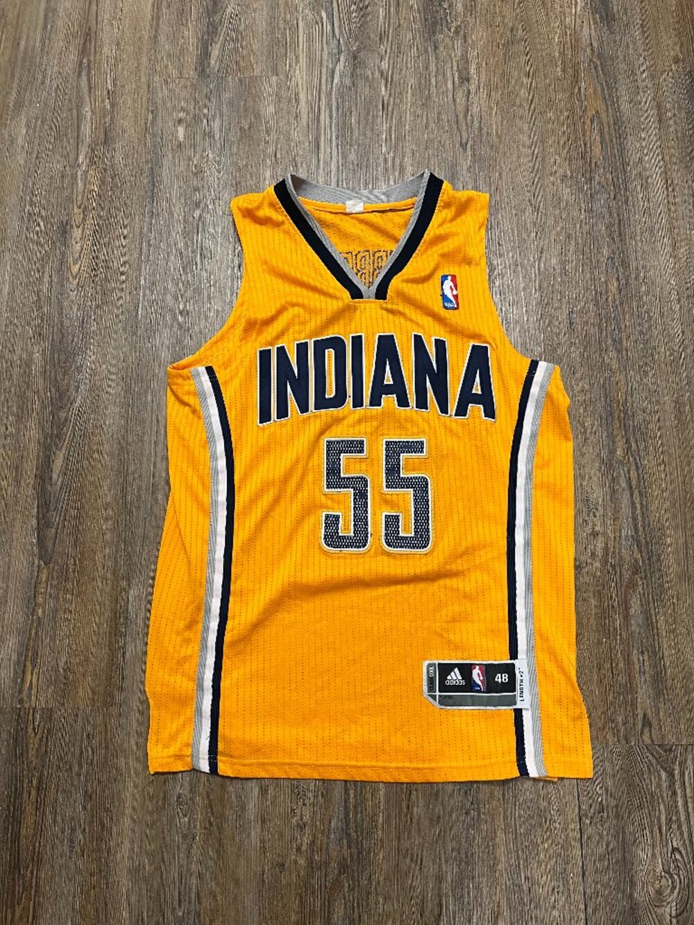 Indiana Pacers Jersey - Men Size 48(XL) - Adidas - Roy Hibbert - ClimaCool
